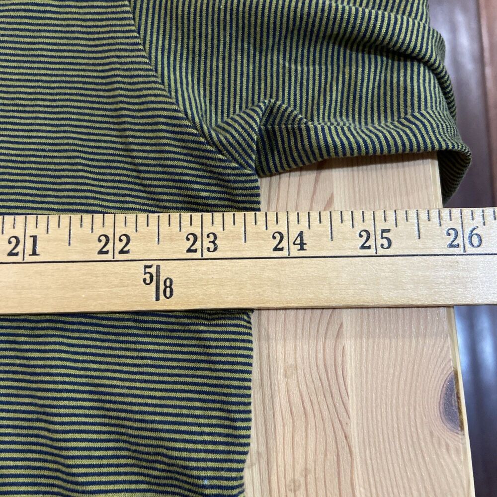 Descente 65/2 Double Mercerized Cotton Castle Pines Golf Club Polo Large Striped - Picture 7 of 9